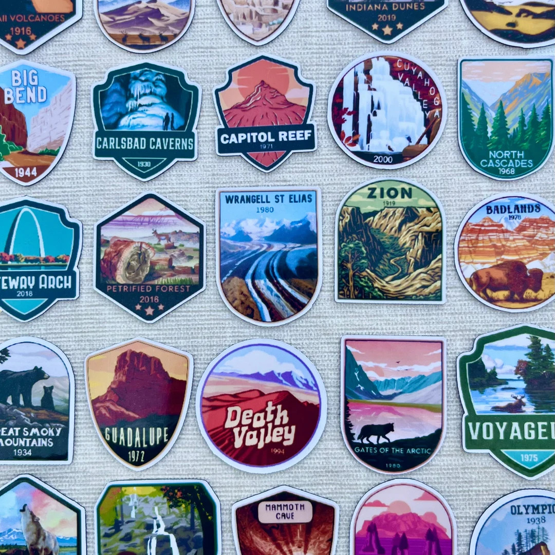 All 63 National Parks Magnet Bundle, Travel Magnet Souvenir Set, Small Refrigerator Decorations, ... | Etsy (US)