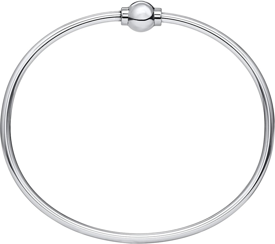 The Traditional Sterling Silver Single Ball Threaded Bracelet from Cape Cod | Amazon (US)