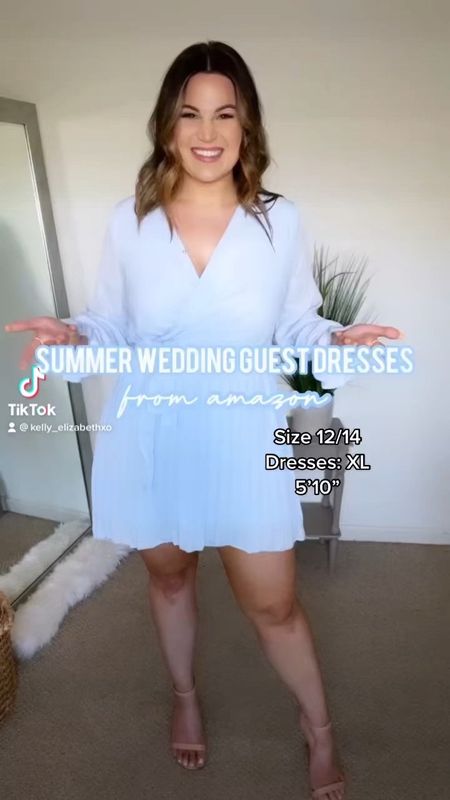Spring Amazon Wedding Guest Dresses 
All in a size XL 

#springwedding #midsizefriendly #amazondresses #weddingguest #weddingguesdresses