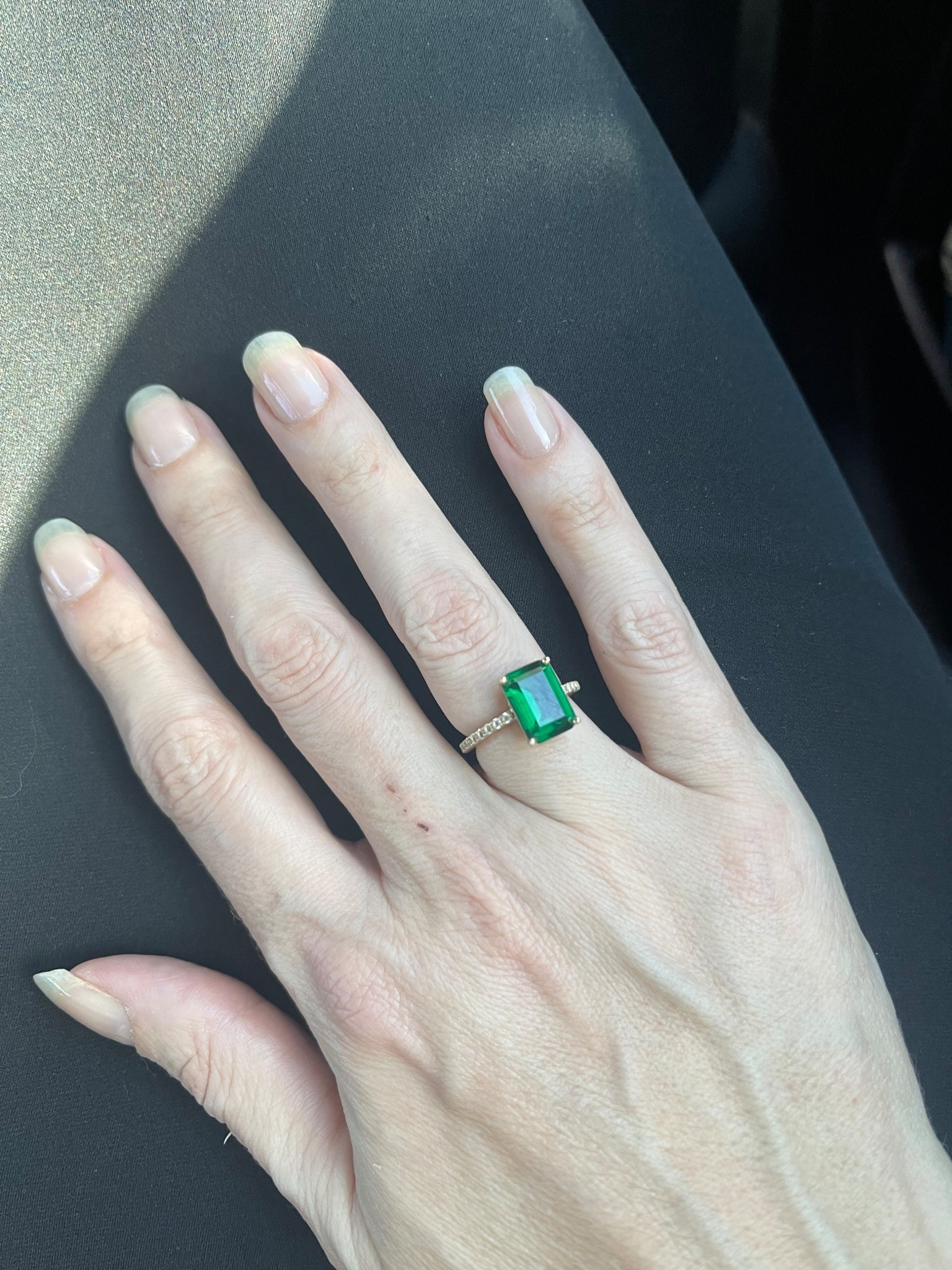 For the first time I’ve been keeping my nails long- and though I’ve had to relearn to type I’m loving them! Linking my nail vitamin- best nail strengthener - and of course fave ring (might as well have something to show off with the nails!) #investmentpiece 

#LTKSeasonal #LTKBeauty #LTKFindsUnder50