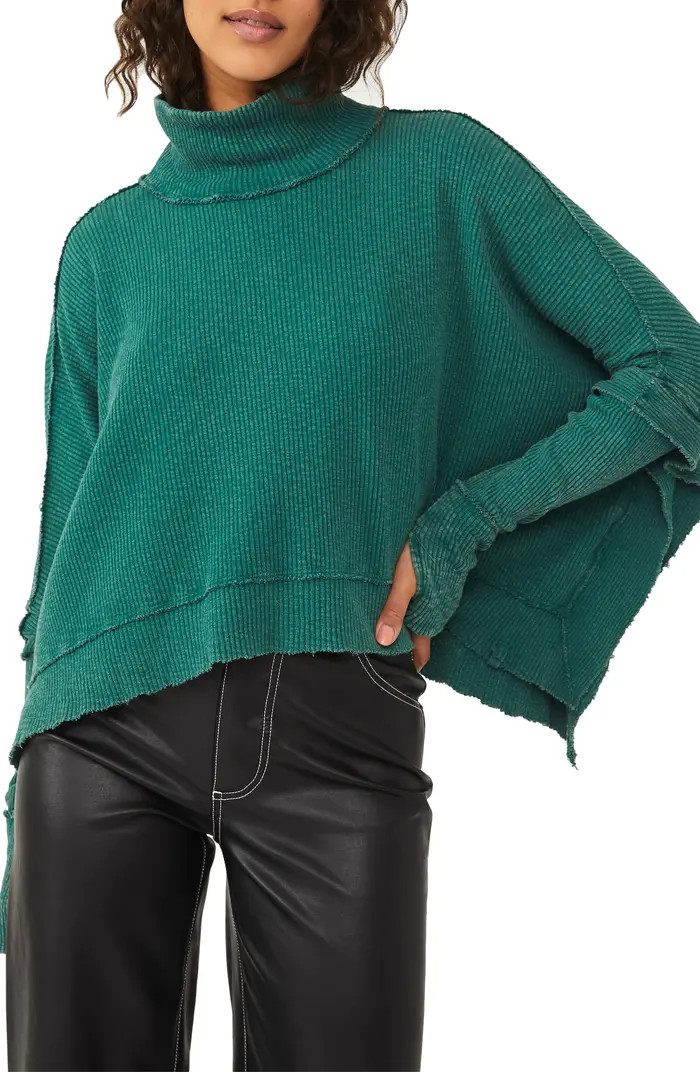 Moon Daisy Turtleneck Rib Top | Nordstrom Canada