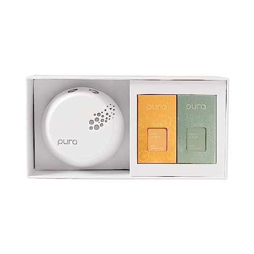 Pura Smart Home Fragrance Device Starter Pack (Linens & Surf and Yuzu Citron) | Amazon (US)