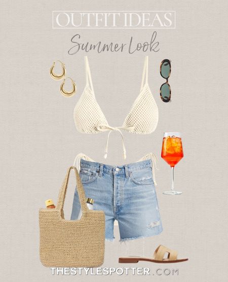 Summer Outfit Ideas 💐 
A summer outfit isn’t complete without versatile essentials and soft colors. This casual look is both stylish and practical for an easy summer outfit. The look is built of closet essentials that will be useful and versatile in your capsule wardrobe.  
Shop this look👇🏼 🌺 ☀️ 


#LTKSeasonal #LTKU #LTKSaleAlert