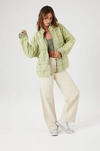 Quilted Zip-Up Jacket | Forever 21 (US)