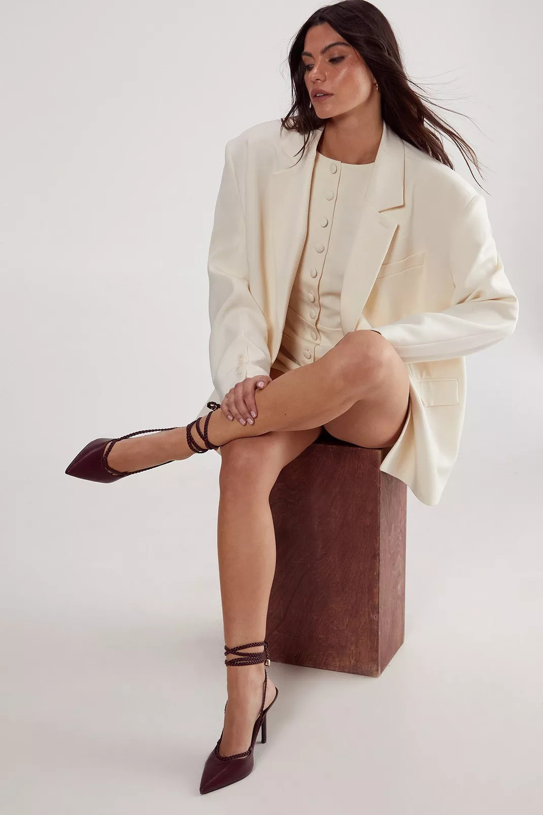 Metallic Toe Thong Court Strappy Court Heel | Nasty Gal US