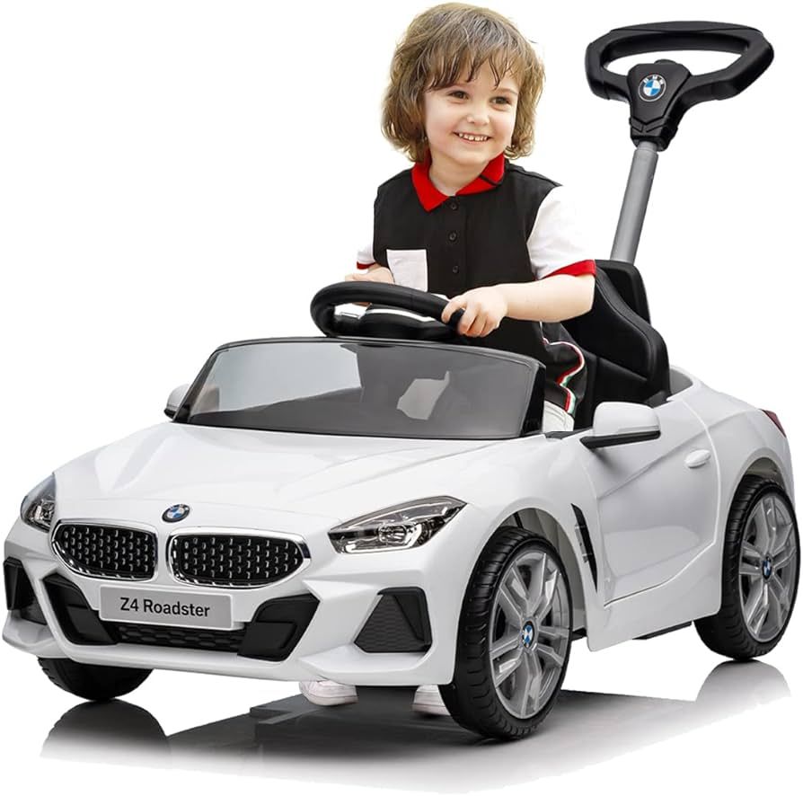 Voupou Push Ride-on Car for Toddlers 1-5, Licensed BMW Z4 Toddler Push Car with Adjustable Push R... | Amazon (US)
