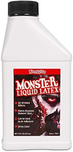 Kangaroo's Monster Liquid Latex - 16oz Pint - Creates Monster / Zombie Skin and FX | Amazon (US)