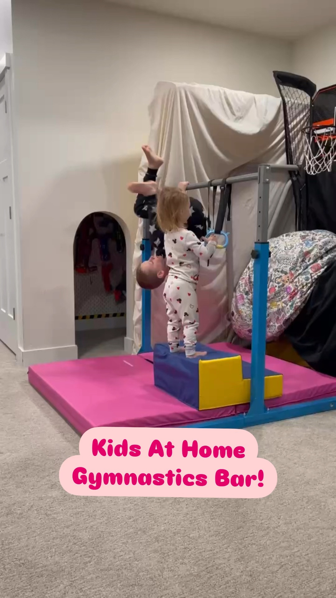 This at home gymnastics bar is one of the best purchases! It’s perfect for indoor OR outdoors. All of my kids love it, and they all have so much fun! 

#LTKKids #LTKU #LTKActive