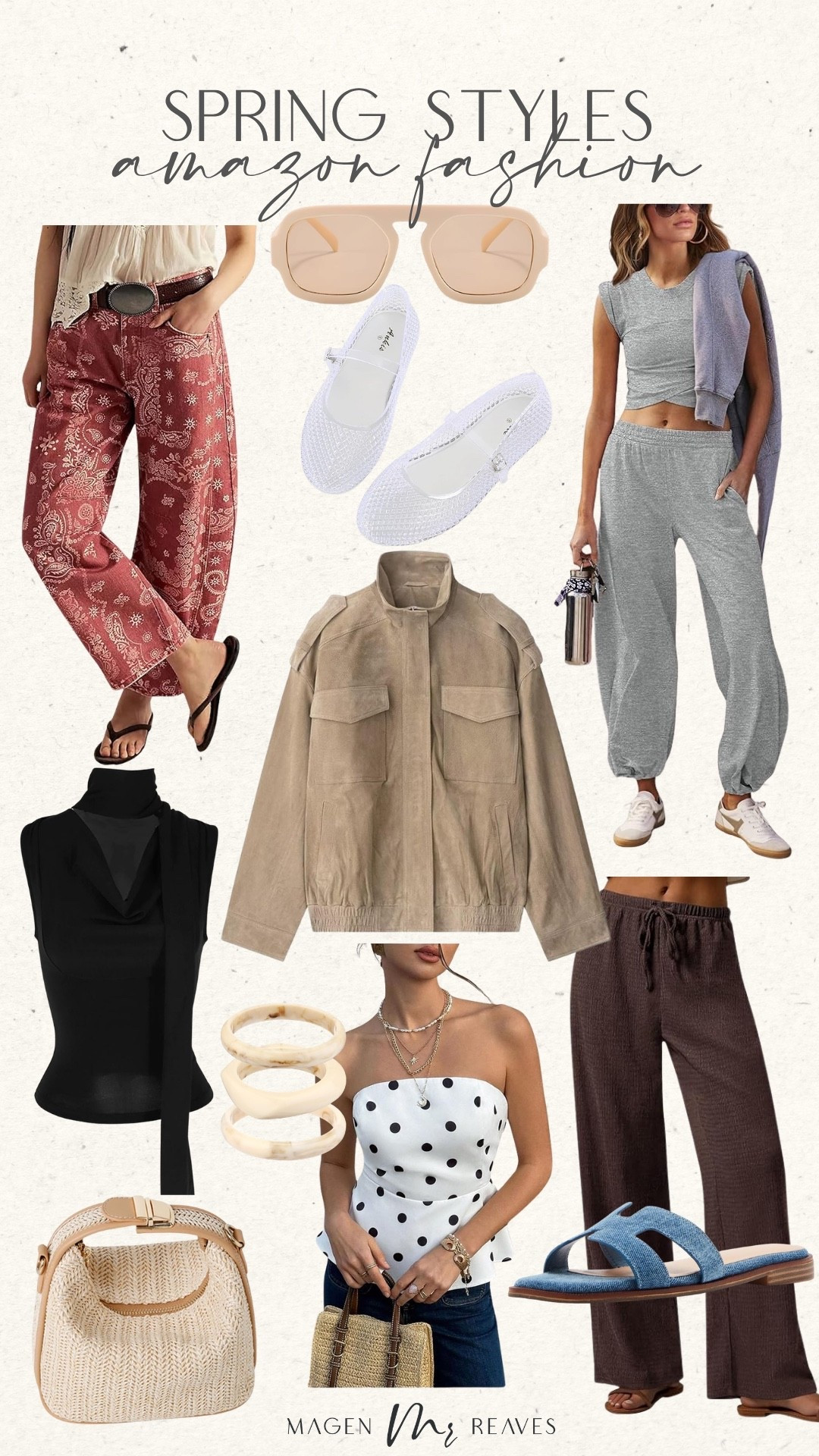 Amazon spring fashion styles

Matching set, spring jacket, jelly flats, polka dot top, denim sandals, Amazon style

#LTKSeasonal #LTKPetite #LTKootd