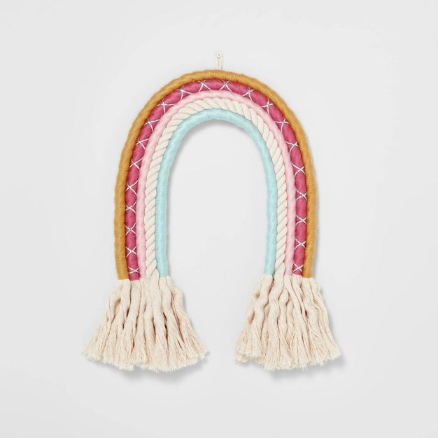 Rainbow Rope Hanging Wall Decor - Pillowfort™ | Target