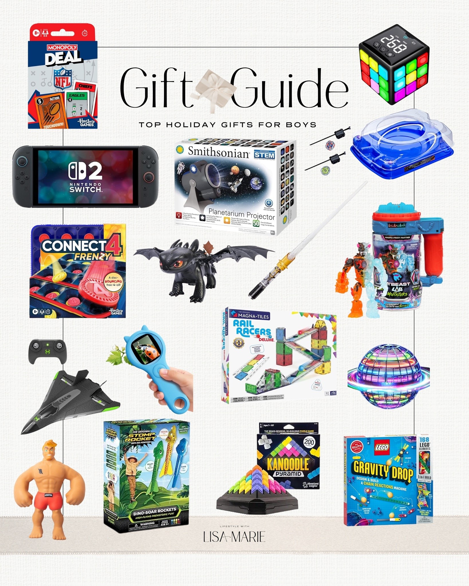 Holiday gift guide. Top holiday presents for boys. Christmas gift ideas for him. 


#LTKGiftGuide #LTKHoliday #LTKKids
