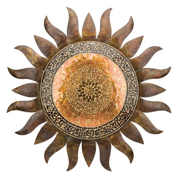 Gold Sun Wall Decor 36" | Wayfair North America