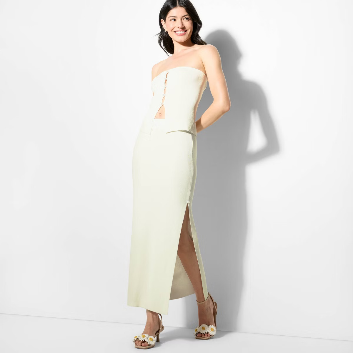 Women's Pearl Sweater Maxi Skirt - Wild Fable™ Black XS | Target