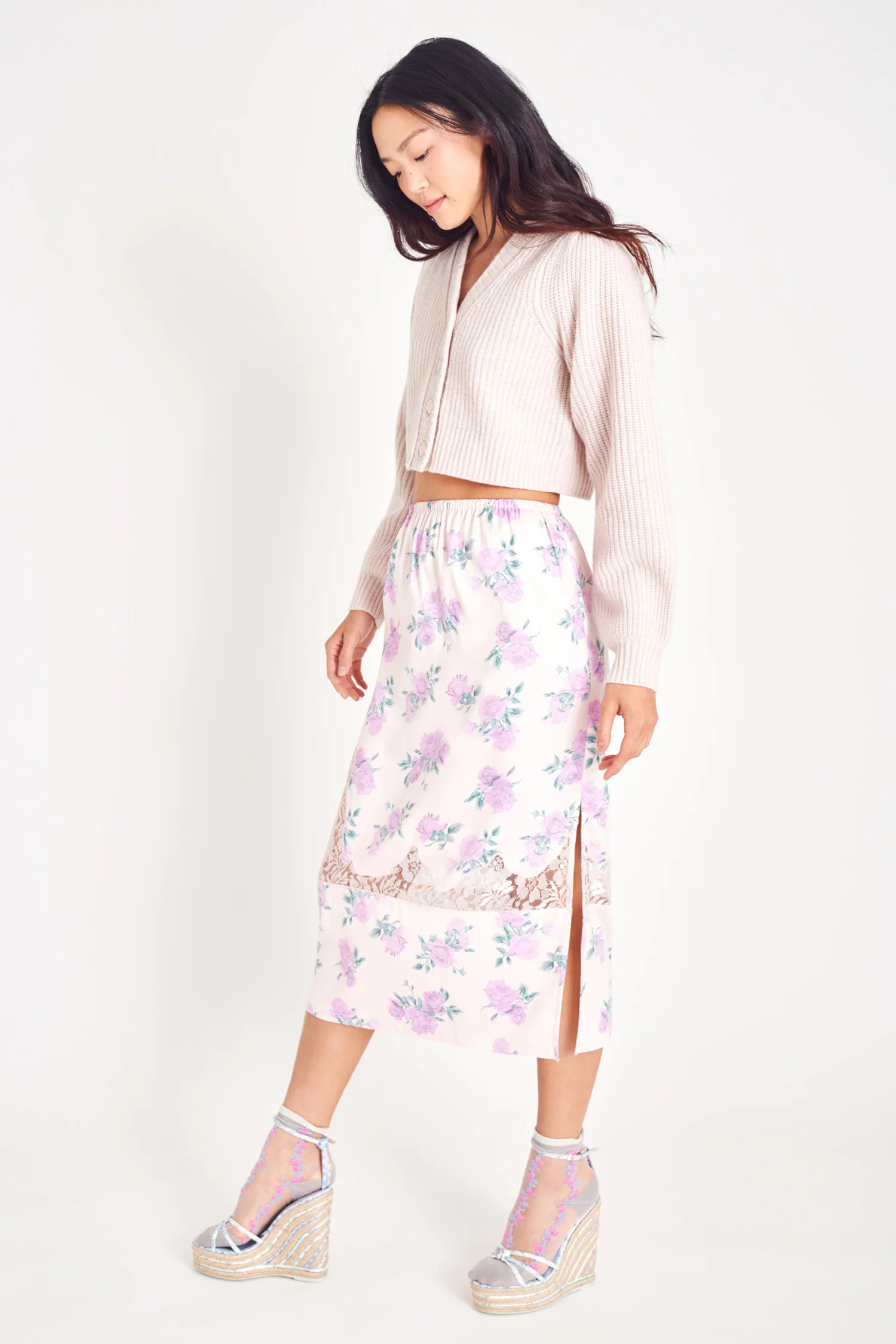 Fayette Midi Skirt | LOVESHACKFANCY