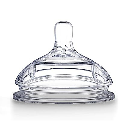 Comotomo Silicone Replacement Nipple, Medium Flow, 3-6 Months, 2 Count | Amazon (US)