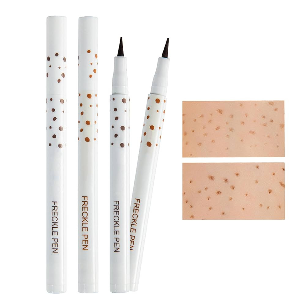 2 PCS Freckle Pen Freckle Makeup Pen Atural Lifelike Fake Freckles Long Lasting Waterproof Freckl... | Amazon (CA)