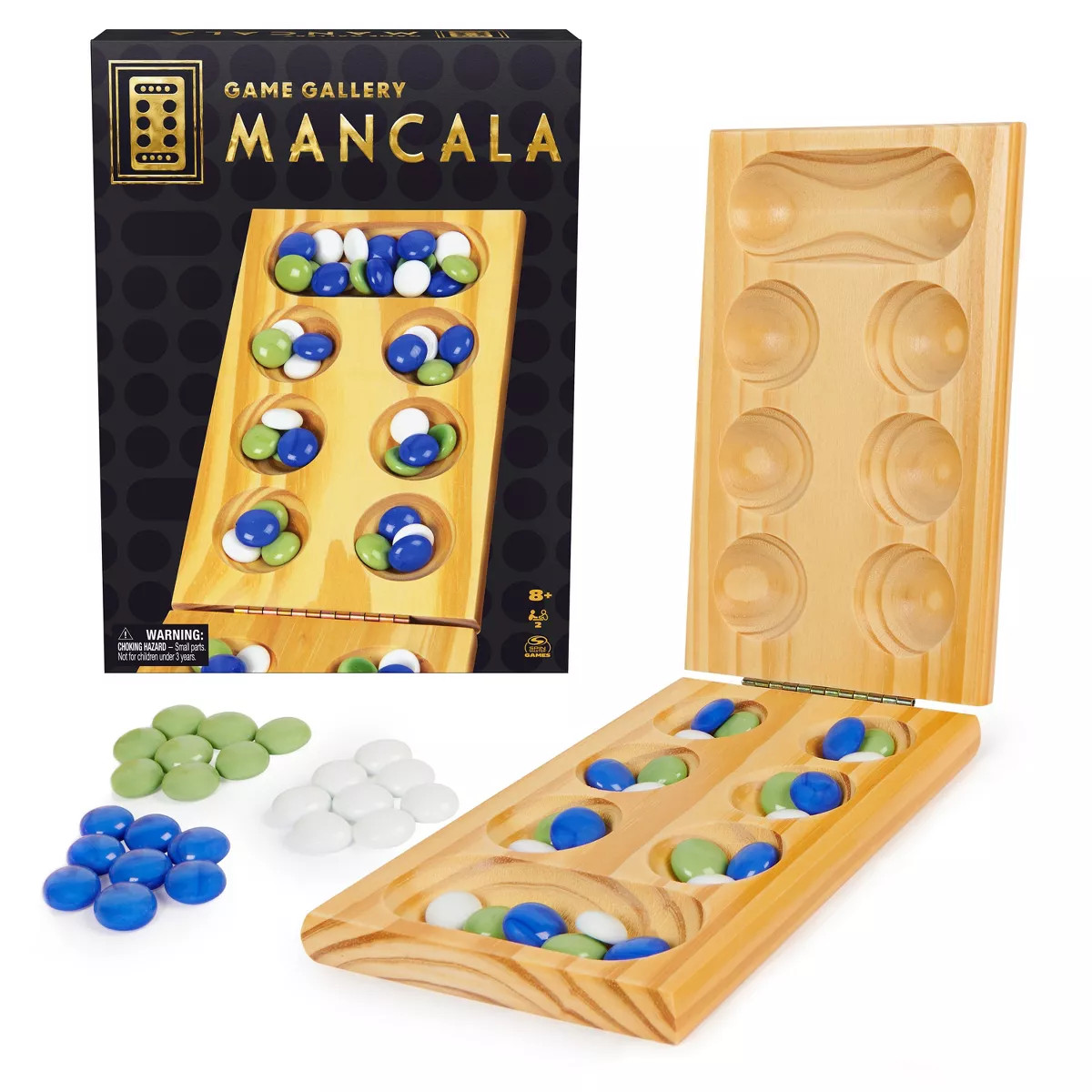 Game Gallery Solid Wood Mancala | Target
