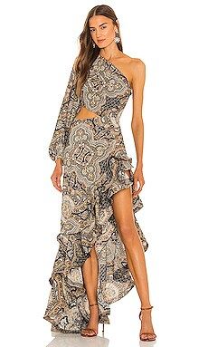 Bronx and Banco Paisley Gown in Multicolor from Revolve.com | Revolve Clothing (Global)