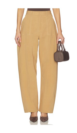 Monroe Pants in Sandstone | Revolve Clothing (Global)