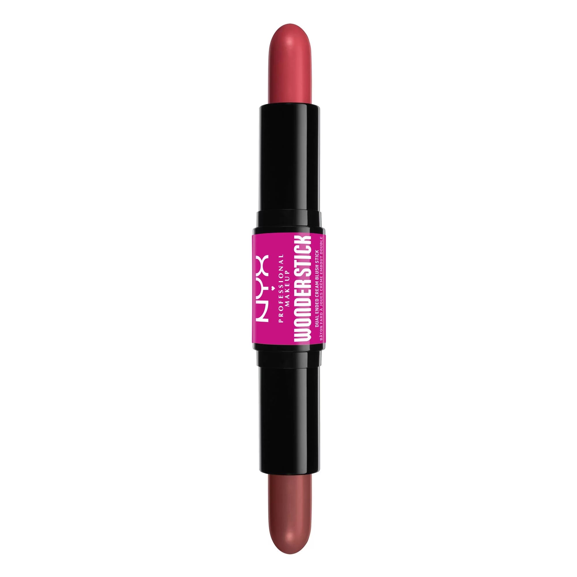 NYX Professional Makeup Wonder Stick Blush, Cream Blush Contour Stick, Coral + Deep Peach | Walmart (US)