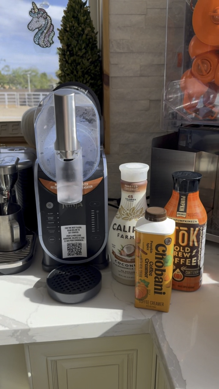 The Ninja Slushie Machine!!!! Best Frappe ever!
If it’s out of stock check back daily as the restock quickly!

#LTKHome #LTKParties #LTKSeasonal