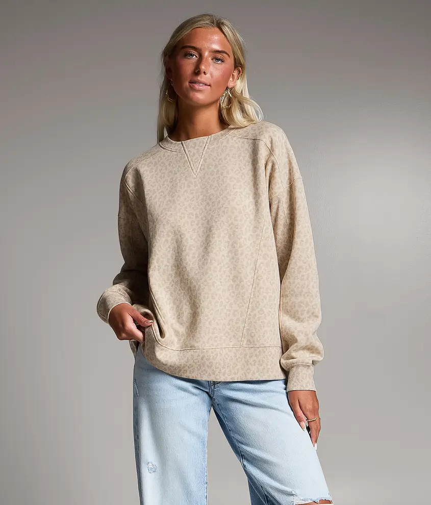 Cheetah Print Pullover | Buckle