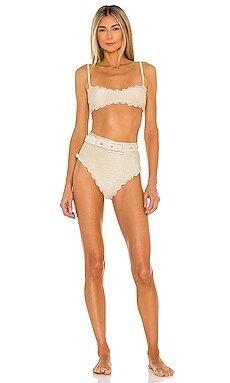 Maiyo Claudia Bikini Set in Gold from Revolve.com | Revolve Clothing (Global)