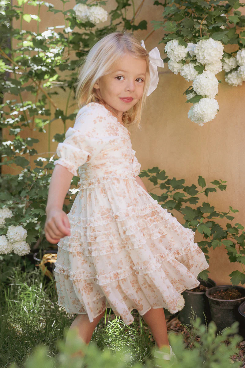 Mini Aniston Dress in Cream | Ivy City Co