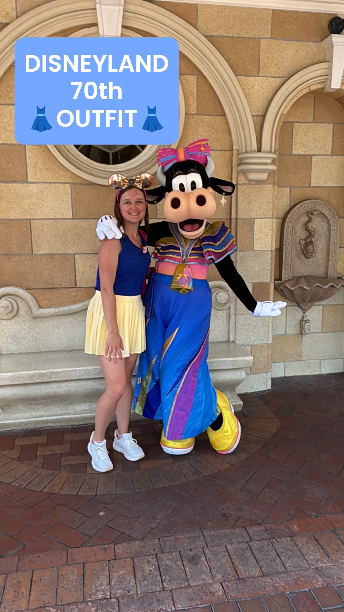 Disneyland 70th Outfit idea! I wore this outfit to Disneyland and California Adventure and it was very comfortable for a park day! The outfit follows the colors of the 70th Celebration! 

Travel Outfit

#LTKFindsUnder100 #LTKTravel #LTKItBag