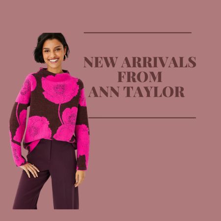 Florals aren’t just for fall! The Ann Taylor new arrivals are filled with florals and bold colors! Loving this sweater for work!

#LTKworkwear #LTKSeasonal