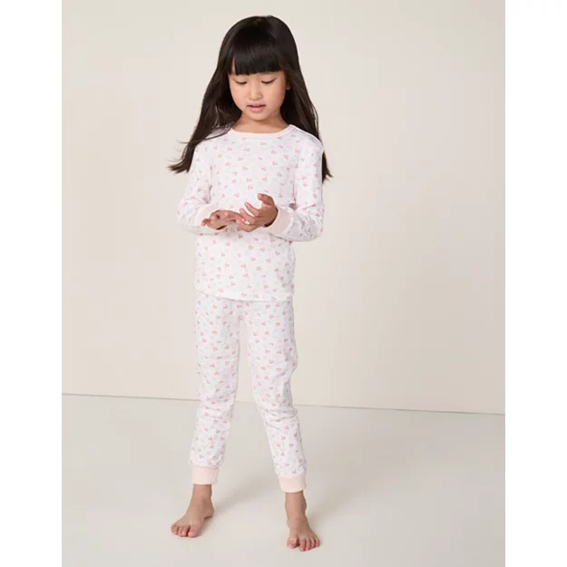 Organic Cotton Slim Fit Amelie Floral Pyjamas (2–12yrs) | The White Company UK & ROW