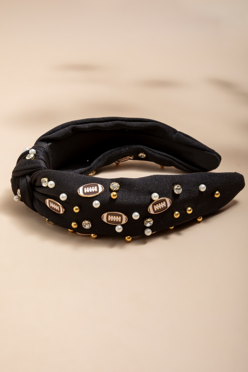 Judith Football Charm Headband | Francesca's