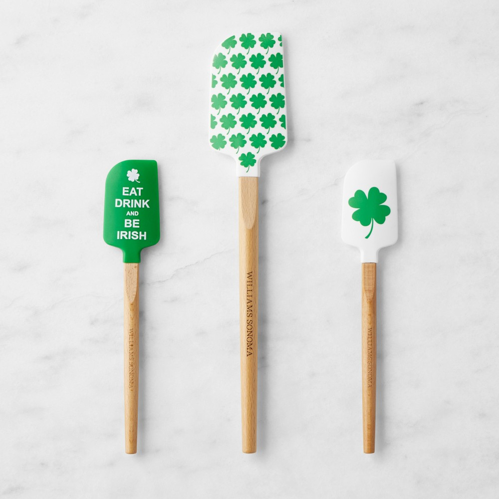Williams Sonoma St. Patricks Day Spatulas | Williams-Sonoma