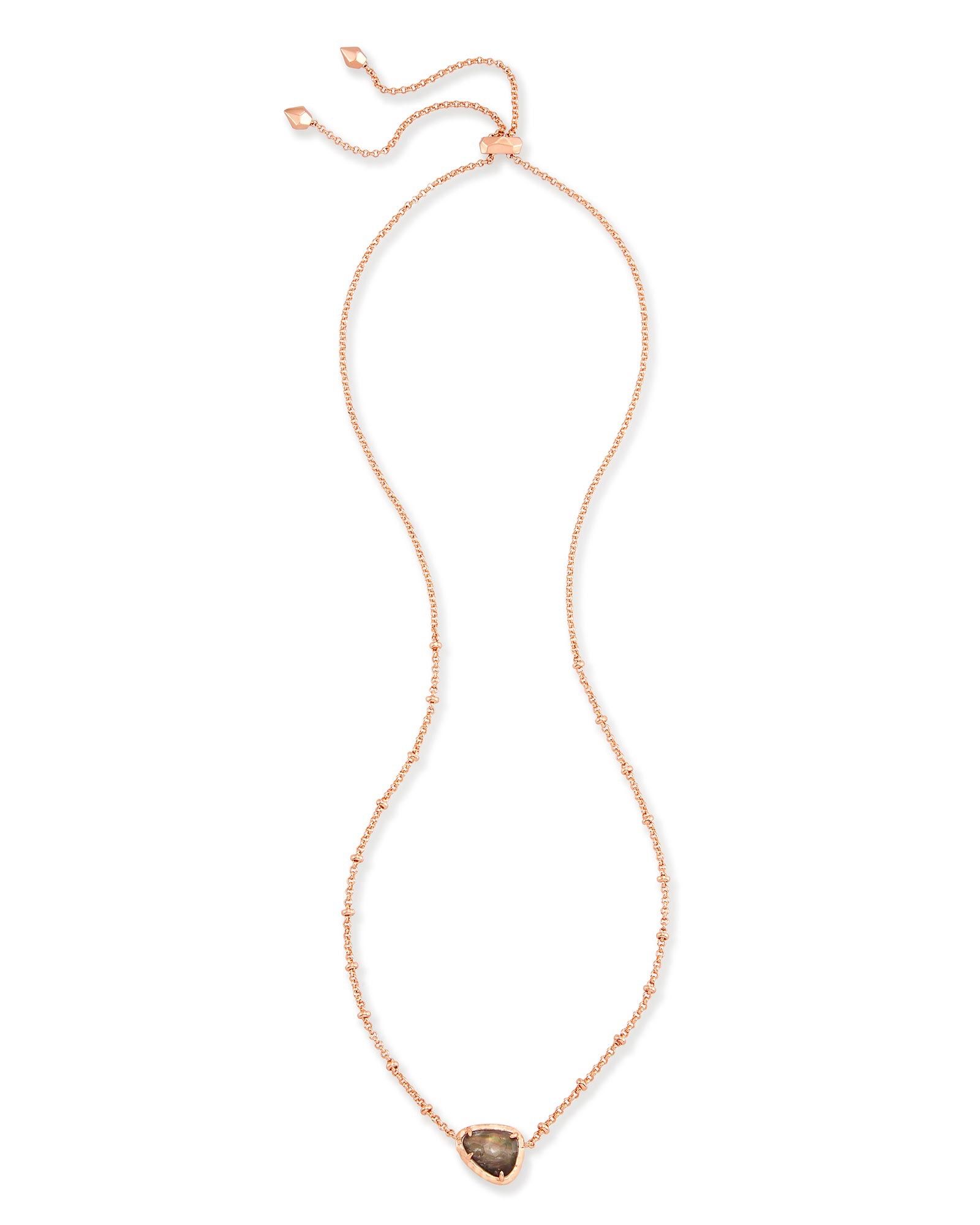 Arleen Pendant Necklace in Crystal Gray Illusion | Kendra Scott