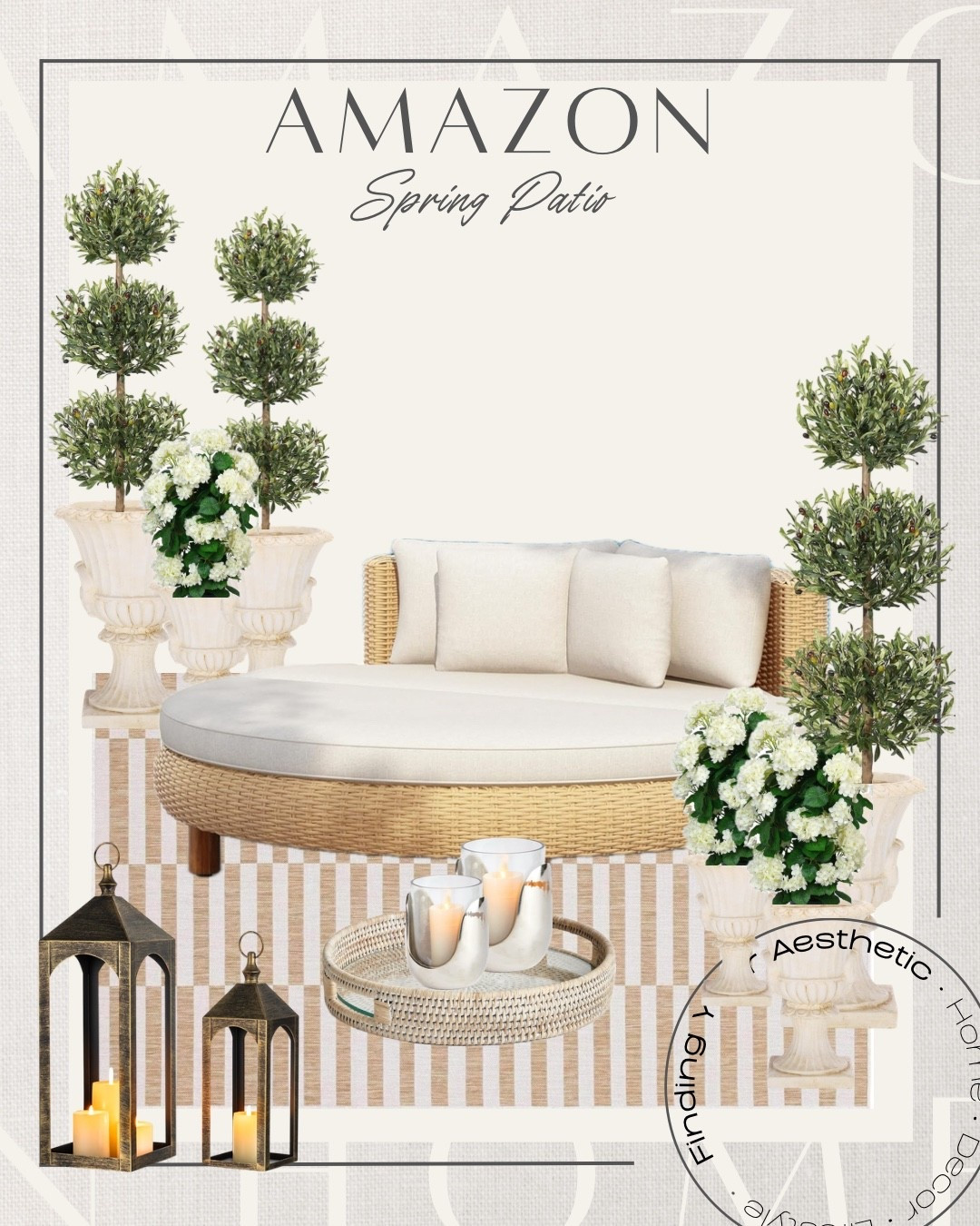 Amazon spring patio finds to enjoy your outdoor space 

#LTKSeasonal #LTKSaleAlert #LTKHome