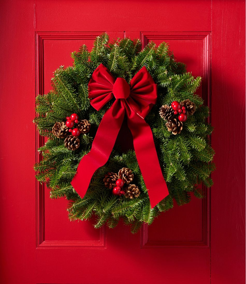 Traditional Christmas Balsam Wreath, 20" | L.L. Bean