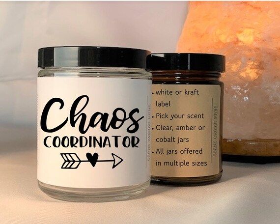 Chaos Coordinator Candle Funny Boss Candle Boss Gift Gift for | Etsy | Etsy (US)