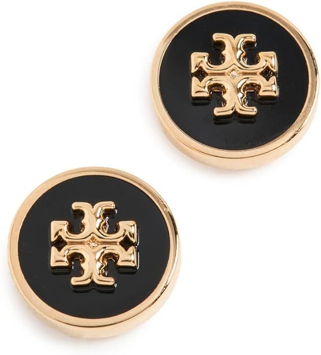 Tory Burch Women's Kira Enamel Circle Stud Earrings | Amazon (US)