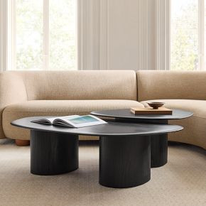 Organic Modular Coffee Table (31"–50") | West Elm (US)