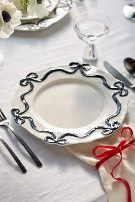 Benedita Stoneware Dinner Plates, Set of 4 | Anthropologie (US)