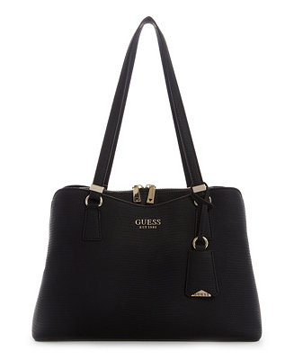 GUESS Lyndi Large Girlfriend Satchel - Macy's | Macy's