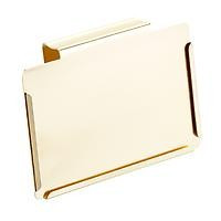 Gold Bin Clip Label Holders | The Container Store