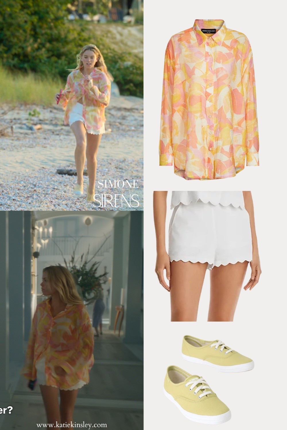 Netflix Sirens: Simone’s white shirts and orange blousee

#LTKStyleTip