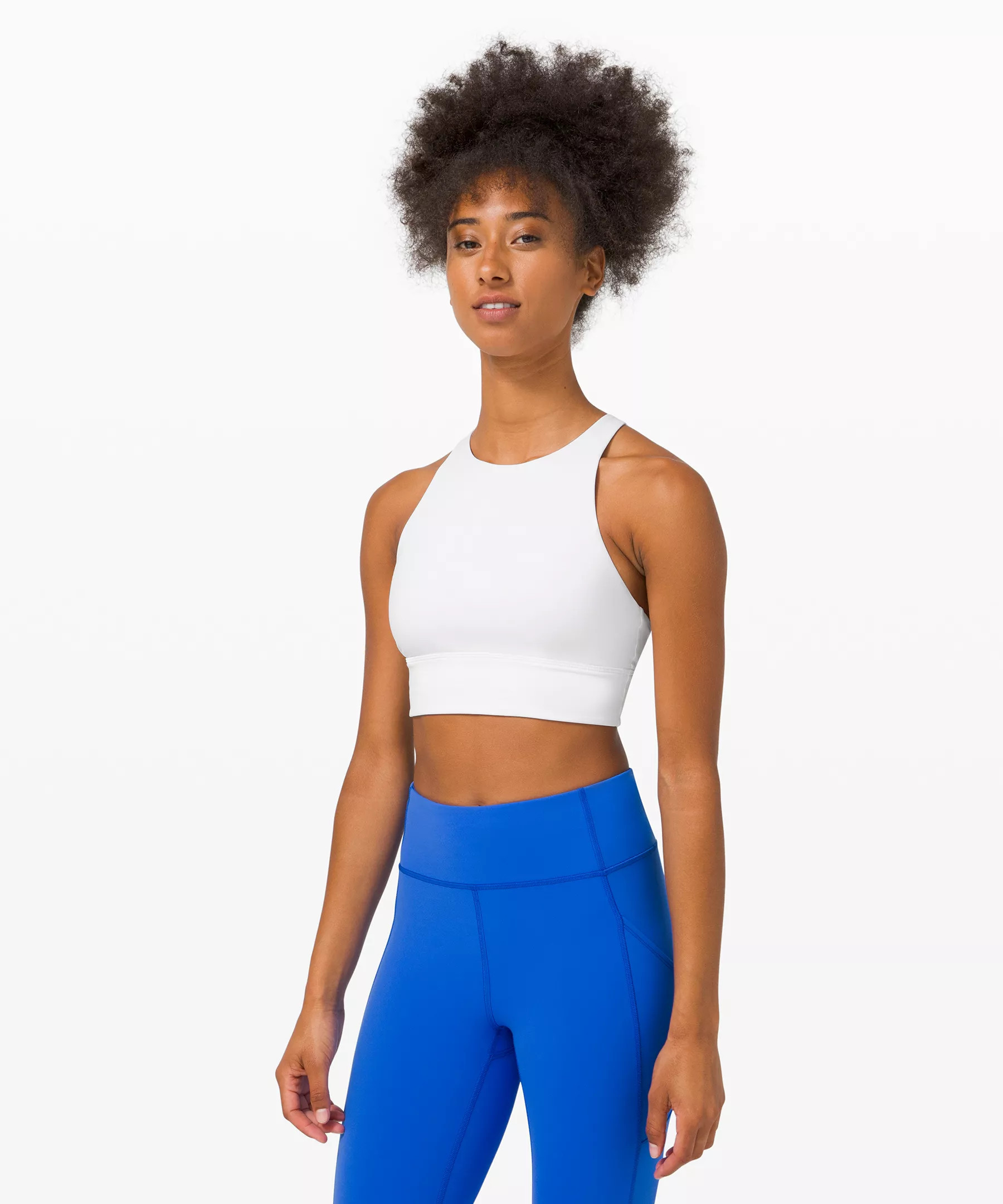 Energy Bra High Neck Long Line Medium Support, B–D Cup | Lululemon (US)
