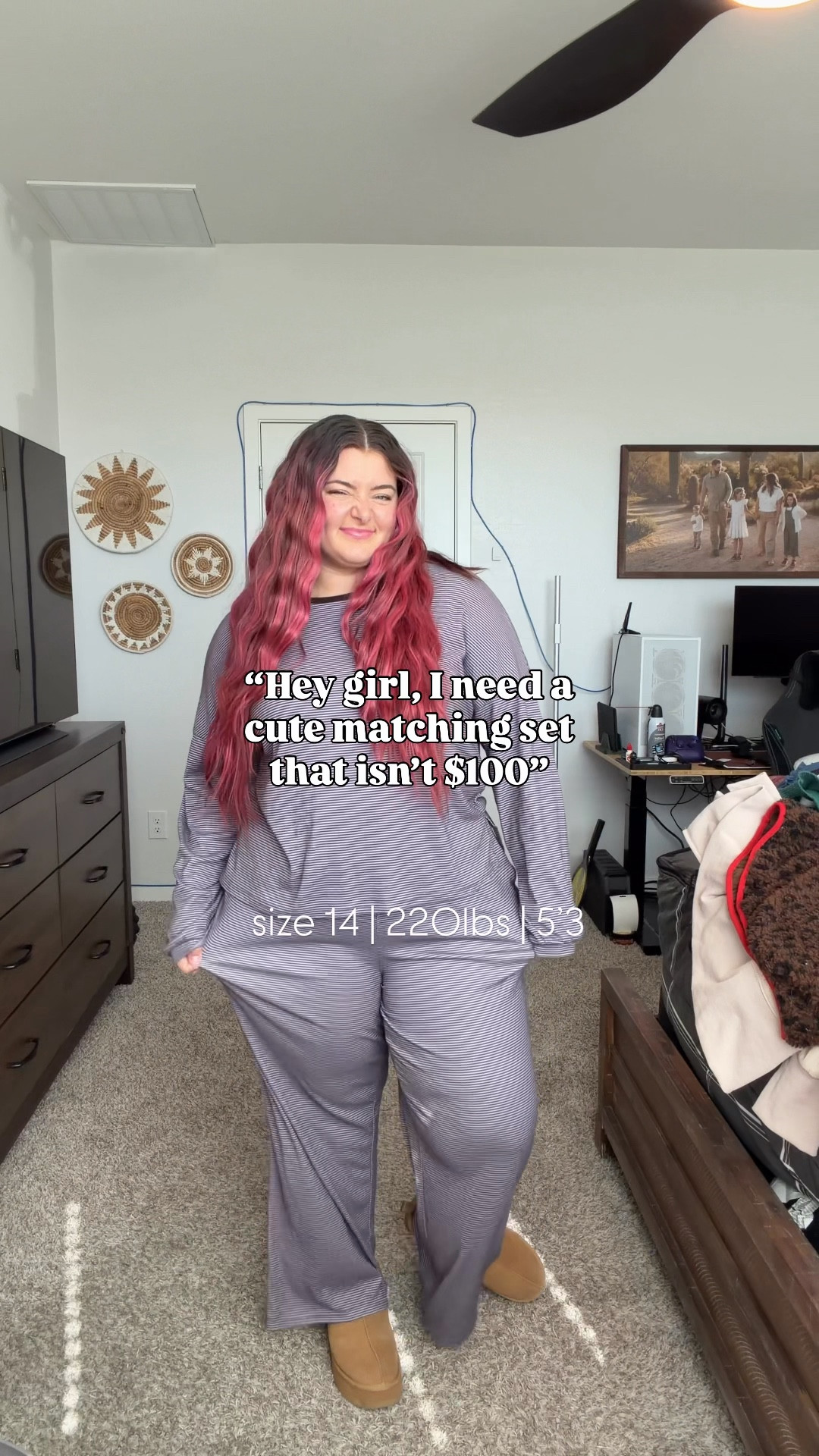 Cute matching set for half the price 💞 #amazon #midsize #matchingset 

#LTKootd #LTKmomlife #LTKMidsize