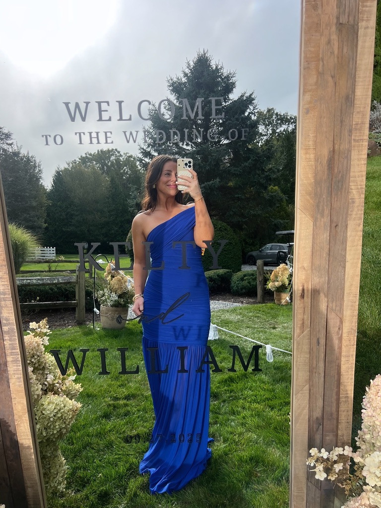 the perfect wedding guest dress 

#weddingguestdress #fallfashion #fallwedding #offtheshoulder #maxidress #bluedress #fulllengthdress #longdress #wedding #formaldress  

 #LTKHoliday #LTKPetite #LTKWedding