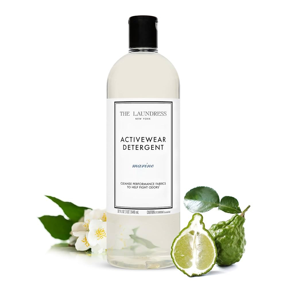 The Laundress Activewear Laundry Detergent, 32 Oz, Marine Fragrance, 4-in-1 Enzyme Blend for Work... | Amazon (US)