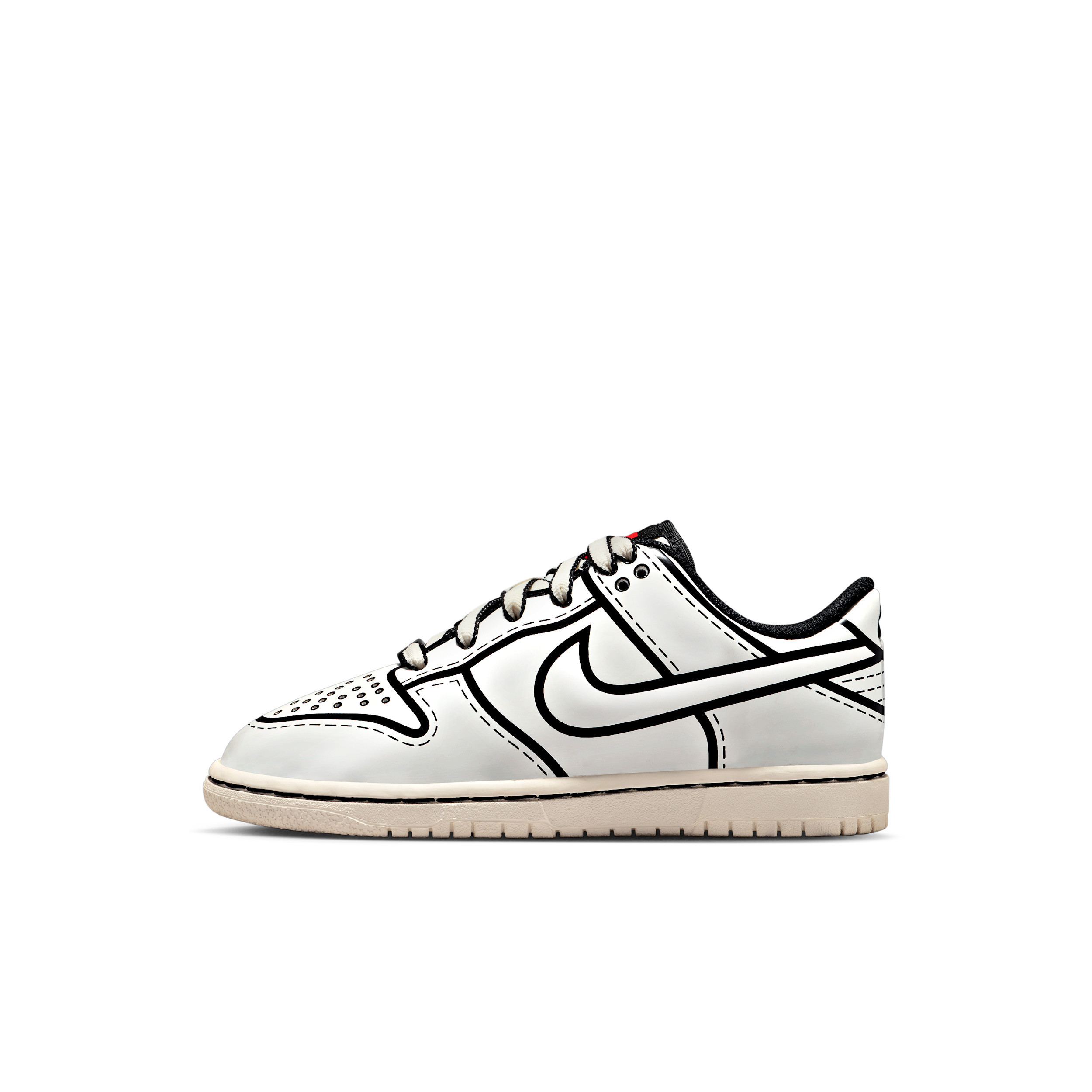 Nike Dunk Low x LEGOÂ® Collection Little Kids' Shoes in White | II7288-100 | Nike (US)