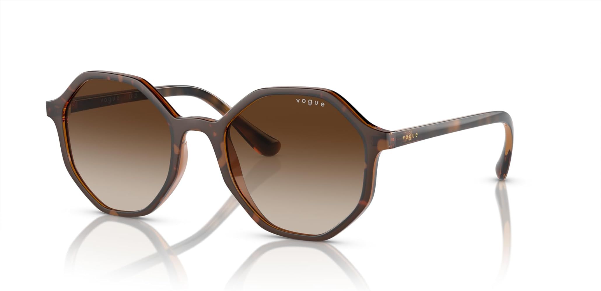 Vogue Eyewear Women's Vo5222s Octagonal Sunglasses | Amazon (US)