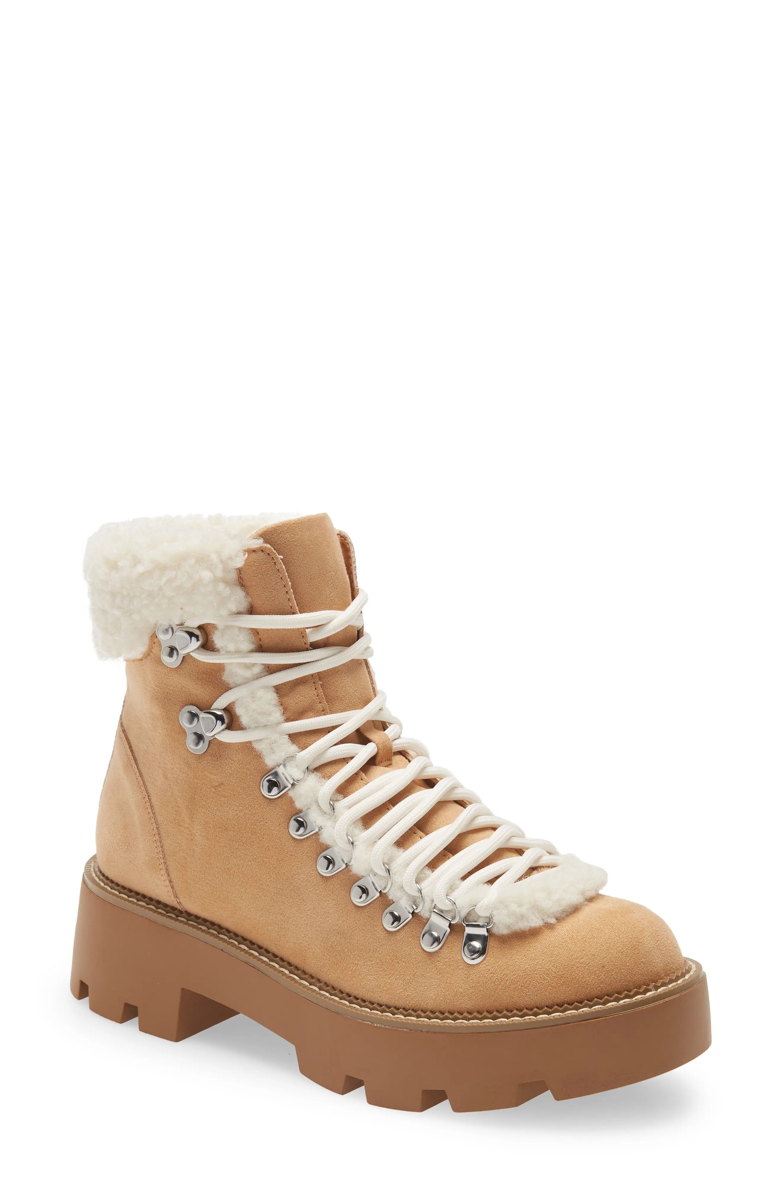 Cool Planet by Steve Madden Cyclone Winter Boot, Size 8.5 in Tan Fab at Nordstrom | Nordstrom